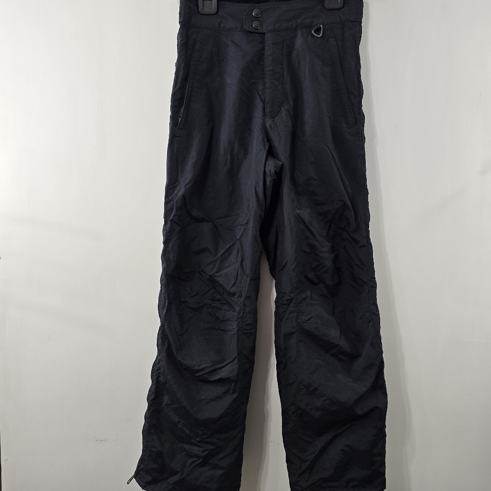 Columbia Insulated Ski Pants Snow Winter Snowboarding Thermal Size M Solid Black